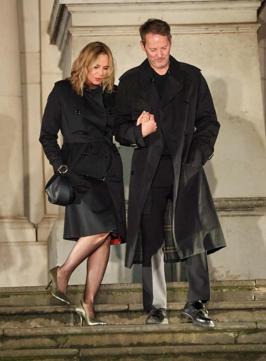 Kim Katral i Rasel Tomas na Nedelji mode u Londonu