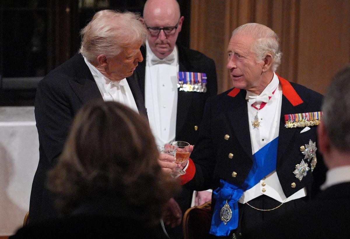 Donald Tramp u Vindzor zamku tokom državne posete