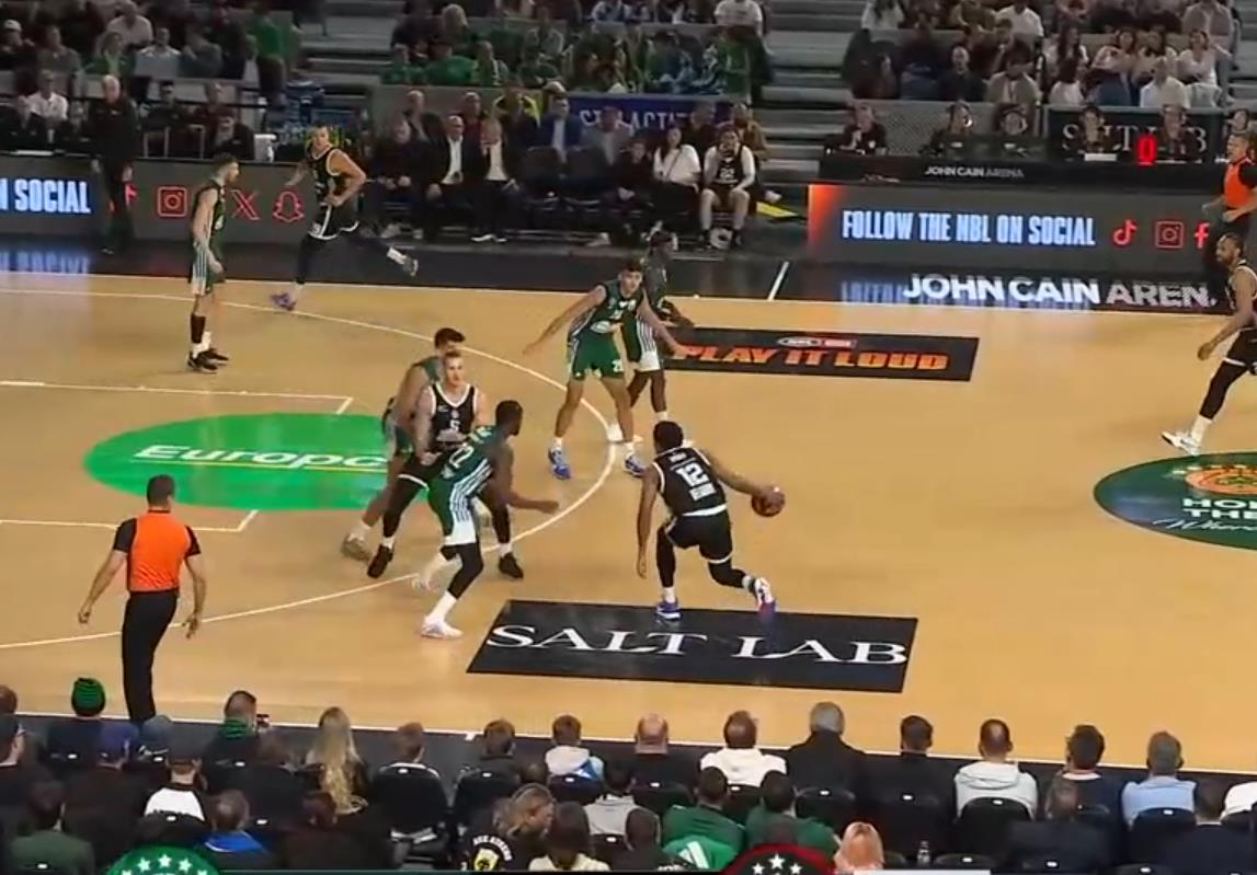 Detalj sa utakmice Partizan - Panatinaikos