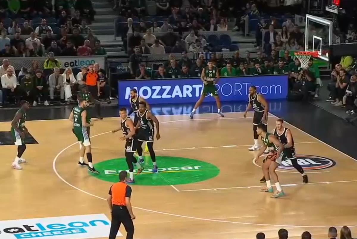 Detalj sa utakmice Partizan - Panatinaikos