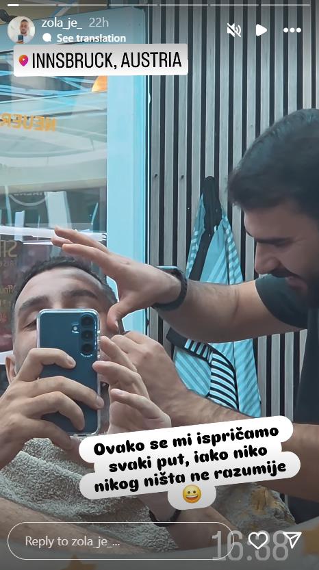 Lazar Čolić Zola salonu za negu lepote