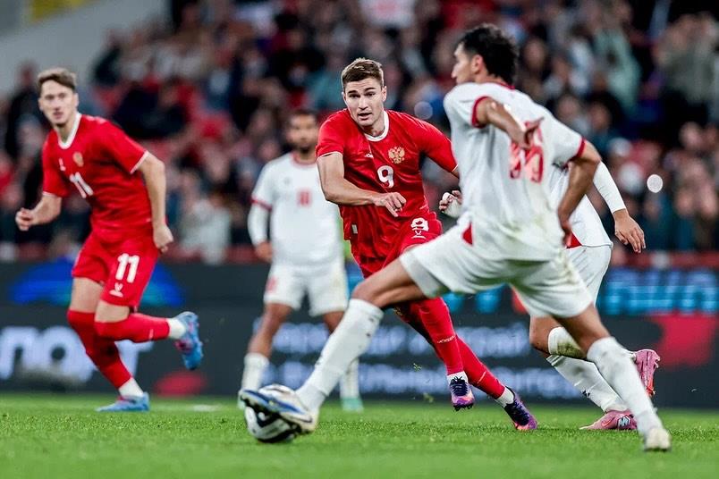 Tamerlan Musajev u dresu reprezentacije Rusije