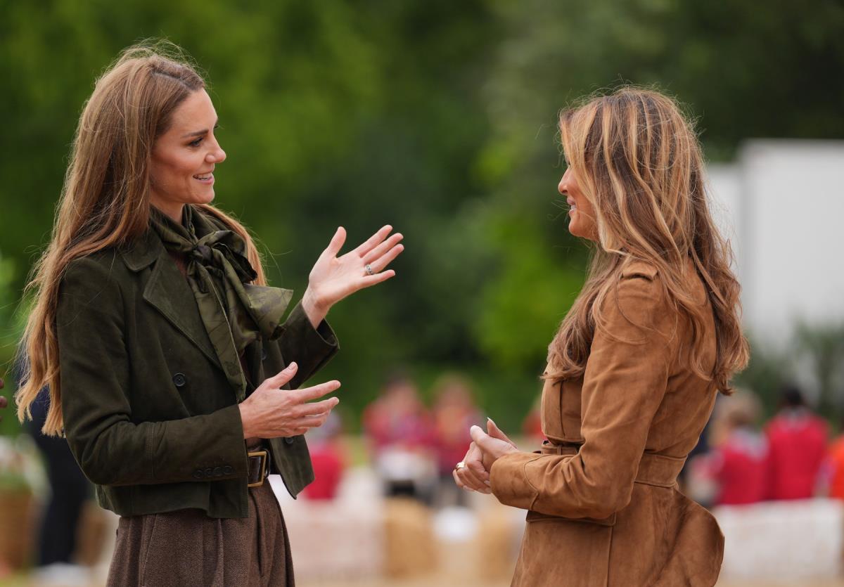 Kejt Midlton i Melanija Tramp