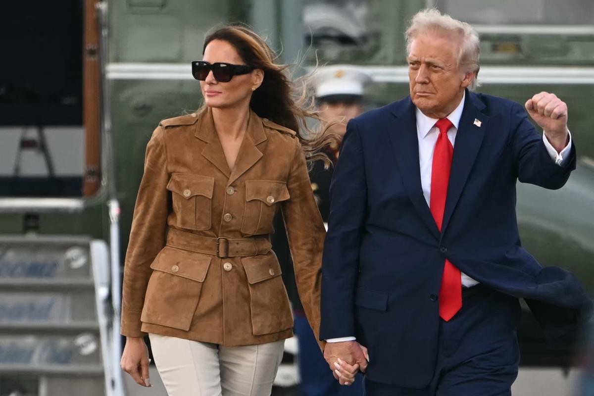 Donald Tramp i Melanija Tramp