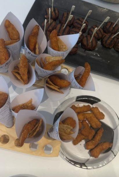 Sofija Milošević, trpeza na rođendanu sinova