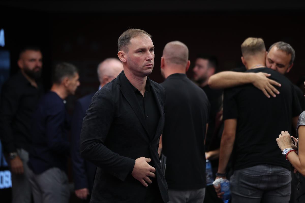 Branislav Ivanović na komemoraciji Dejanu Milovanoviću