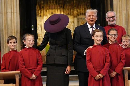 Melanija Tramp i Donald Tramp u poseti Velikoj Britaniji