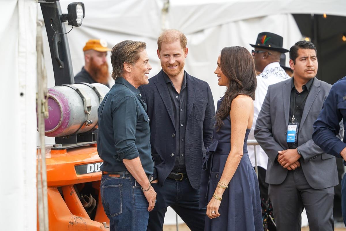 Megan Markl i princ Hari na humanitarnom koncertu One805