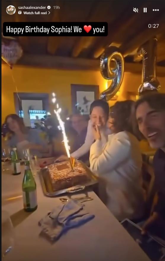 Proslava rođendana Sofije Loren