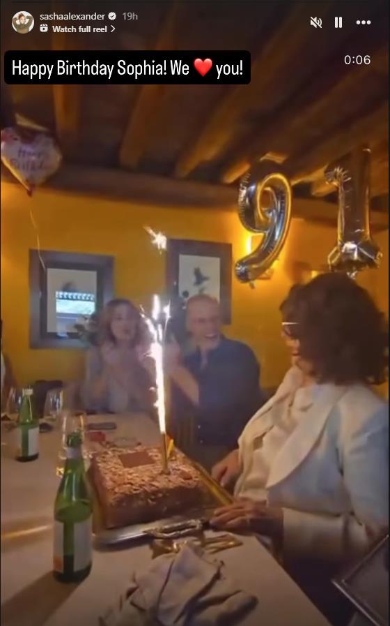 Saša Aleksandersa majkom