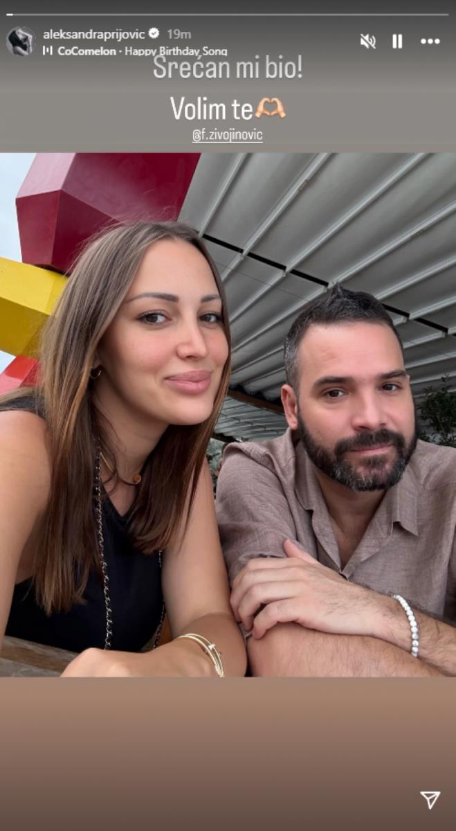 Aleksandra Prijović čestitala Filipu