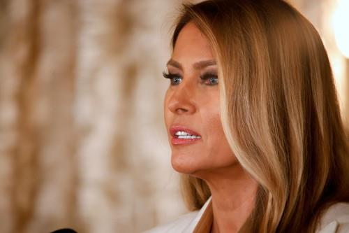 Melanija Tramp drži govor u UN