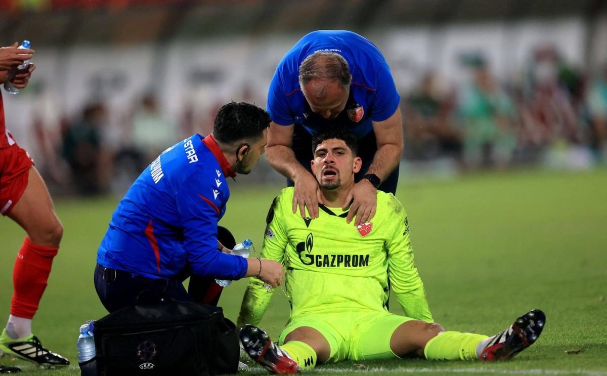 Mateus na utakmici Crvene zvezde i Seltika