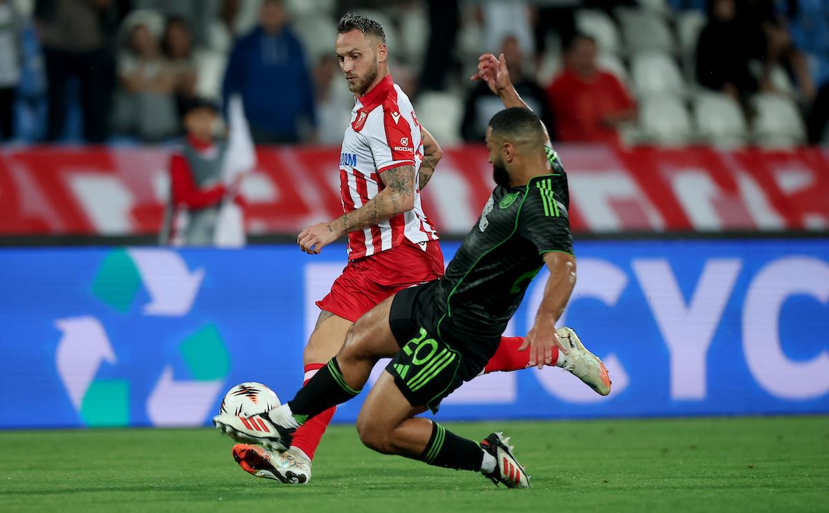 Marko Arnautović na utakmici protiv Seltika