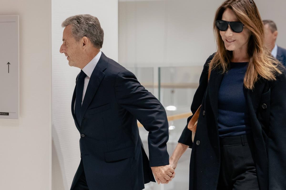 Karla Bruni na suđenju Nikoli Sarkoziju