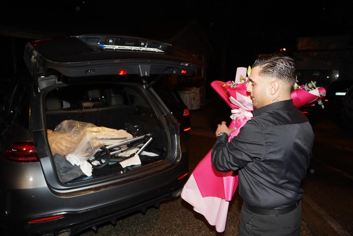 Darko Lazić i Katarina Lazić na promociji pesme Tijane Matić