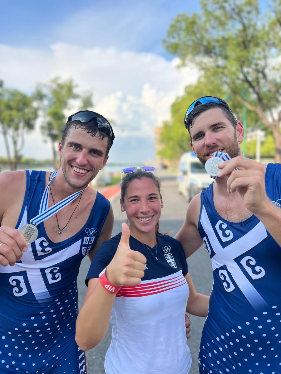 Veslači Srbije osvojili srebrnu medalju na Svetskom prvenstvu