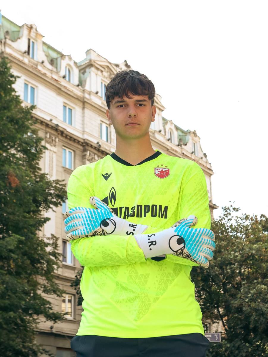 Savo Radanović, po potpisivanju ugovora do 2028. sa Crvenom zvezdom