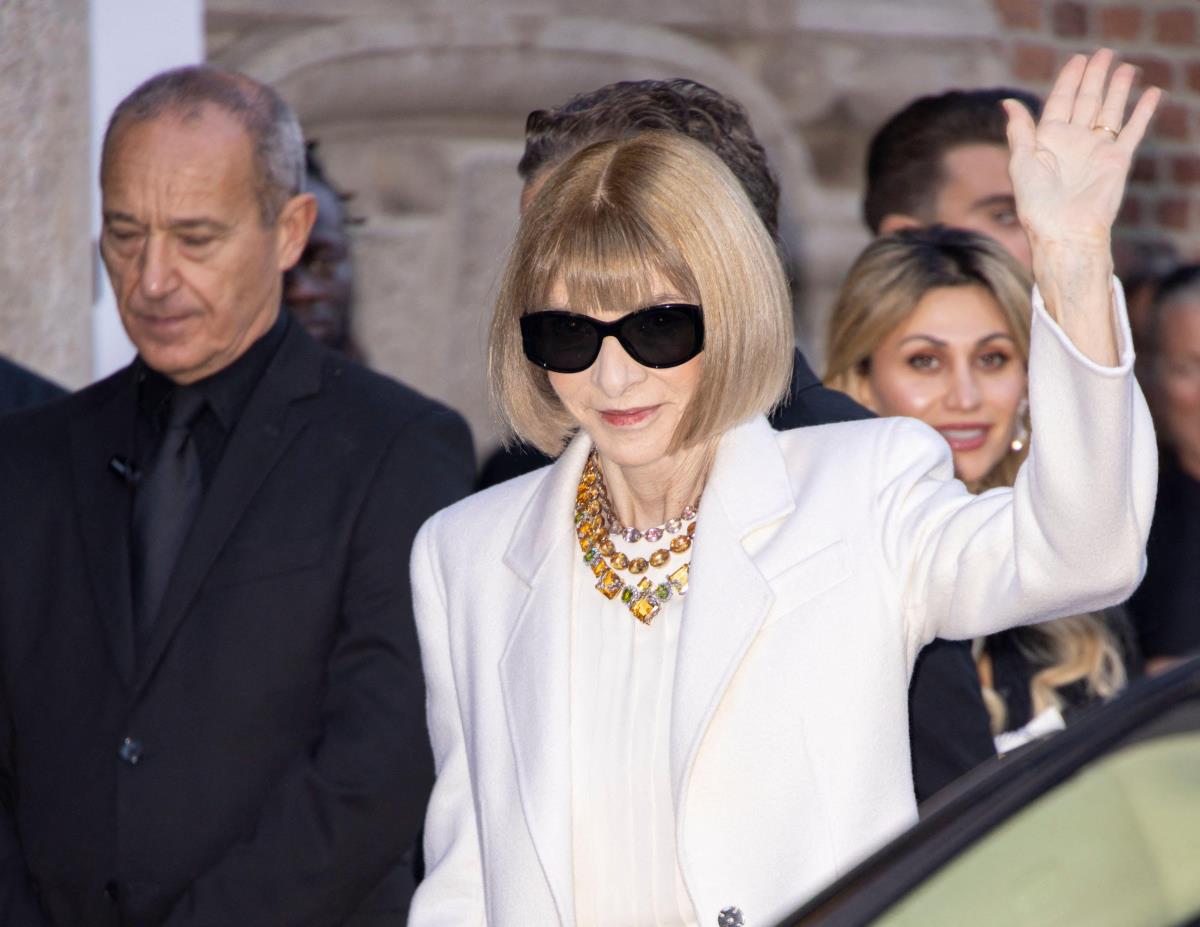 Ana Vintur na poslednjoj reviji Đorđa Armanija