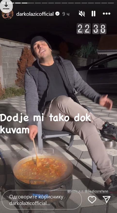 Darko Lazić kuva pasulj