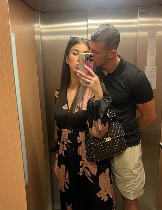 Jovana Živković sa mužem