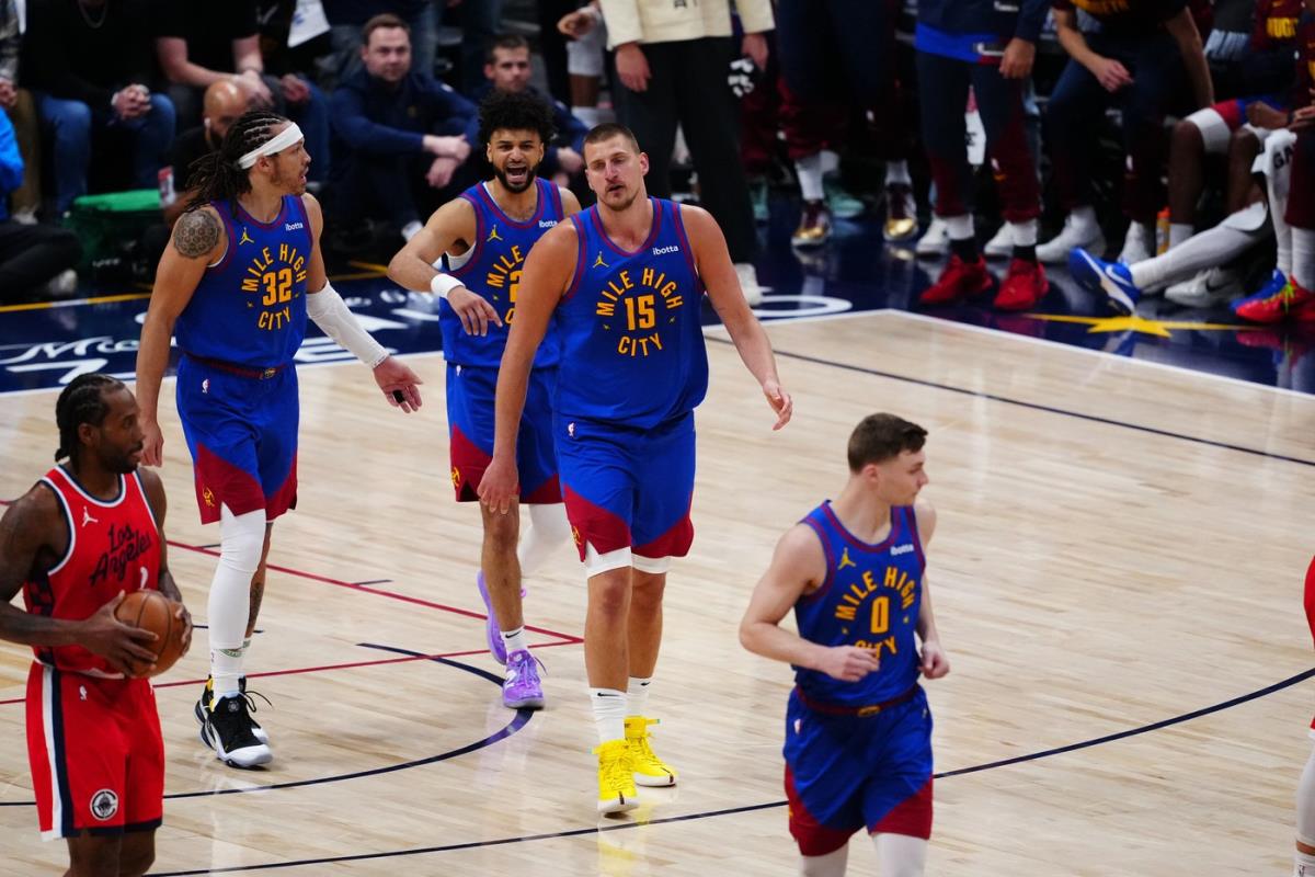 Gordon, Marej i Jokić na utakmici protiv LA Klipersa