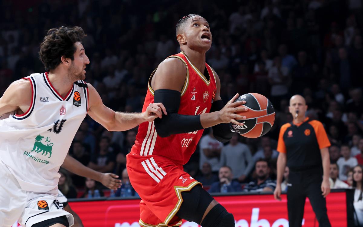 Hasijel Rivero u dresu Crvene zvezde