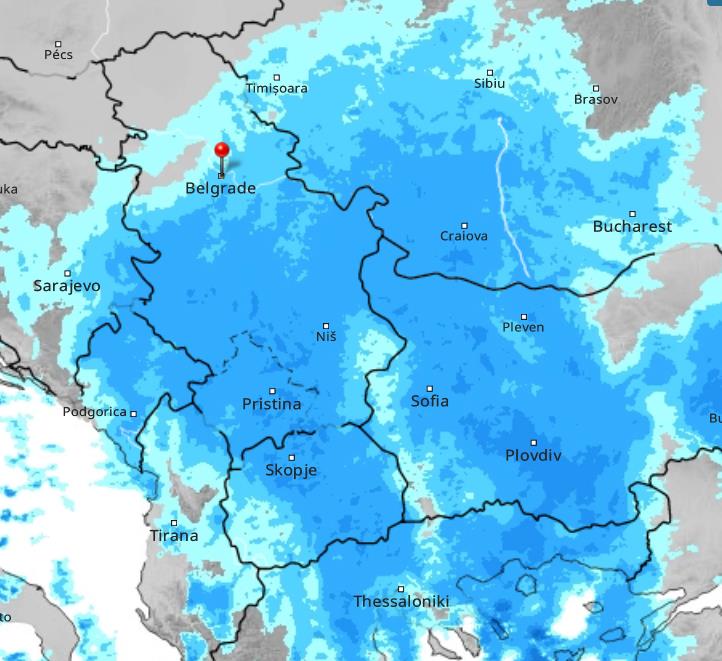 vremenska prognoza mape