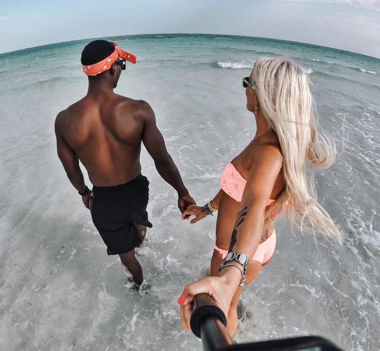 Valentina Triler sa suprugom