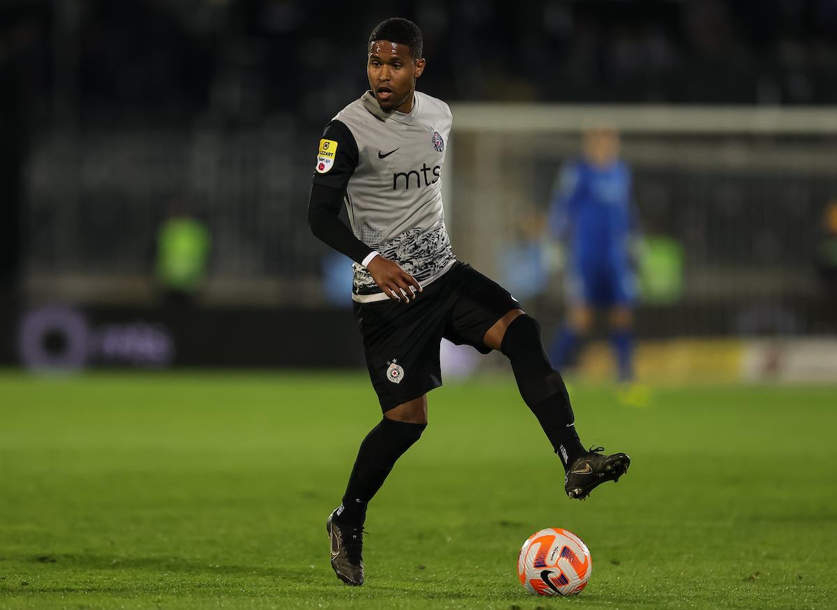 Patrik Andrade u dresu Partizana