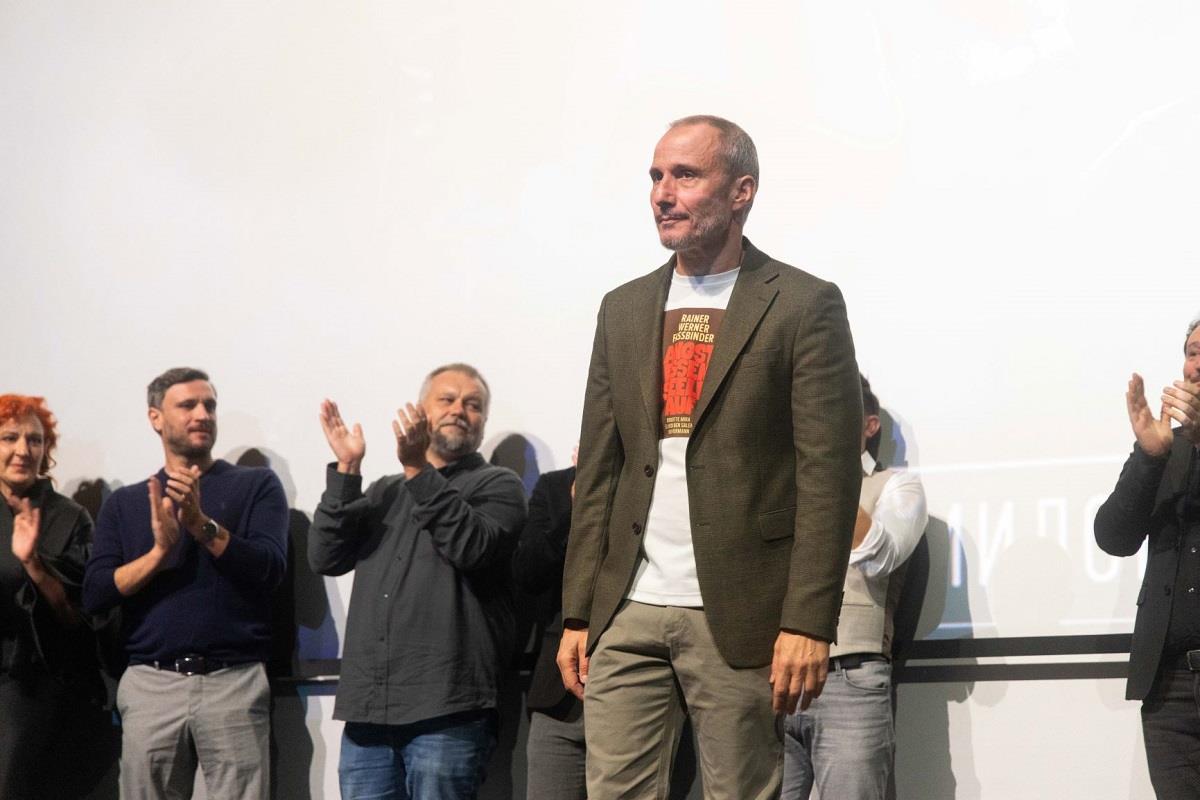 Miloš Timotijević na beogradskoj premijeri filma Sedef magla