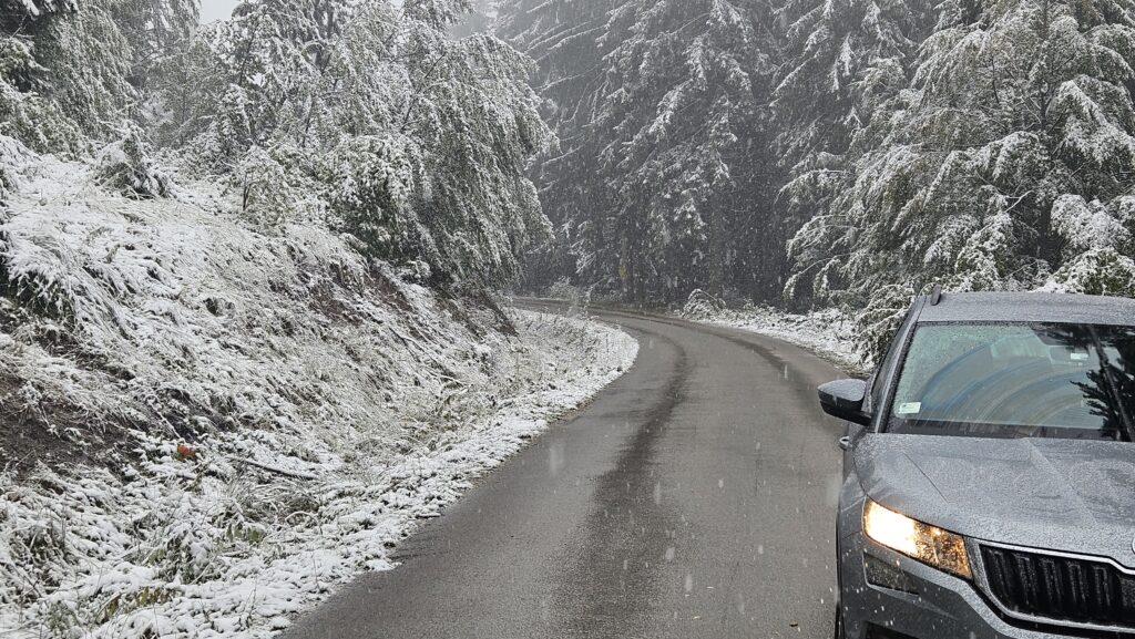 Sneg napadao u selima na Zlataru