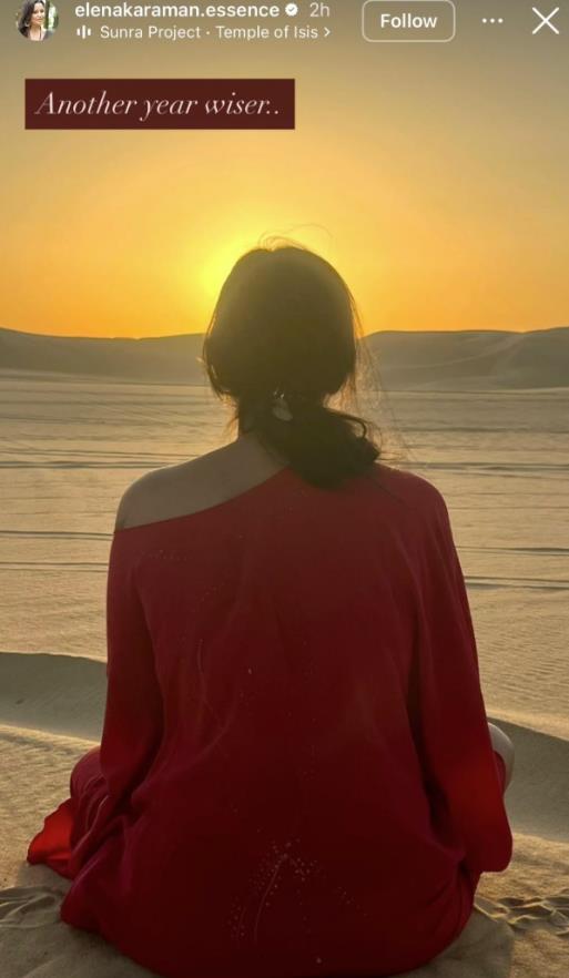 Elena Karić Karaman u ceremoniji vatre