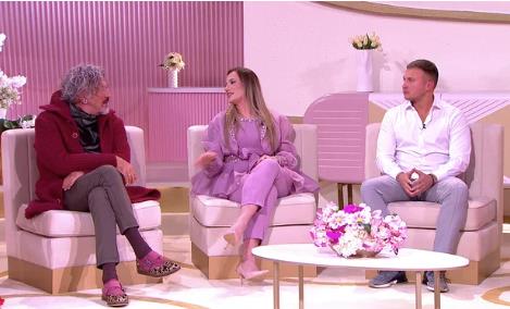 Kristina Spalević, Stefan Karić i Dragan Marinković Maca u emisiji Magazin in