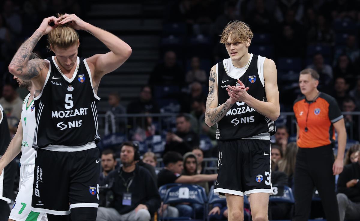 Mika Murinen debi za Partizan