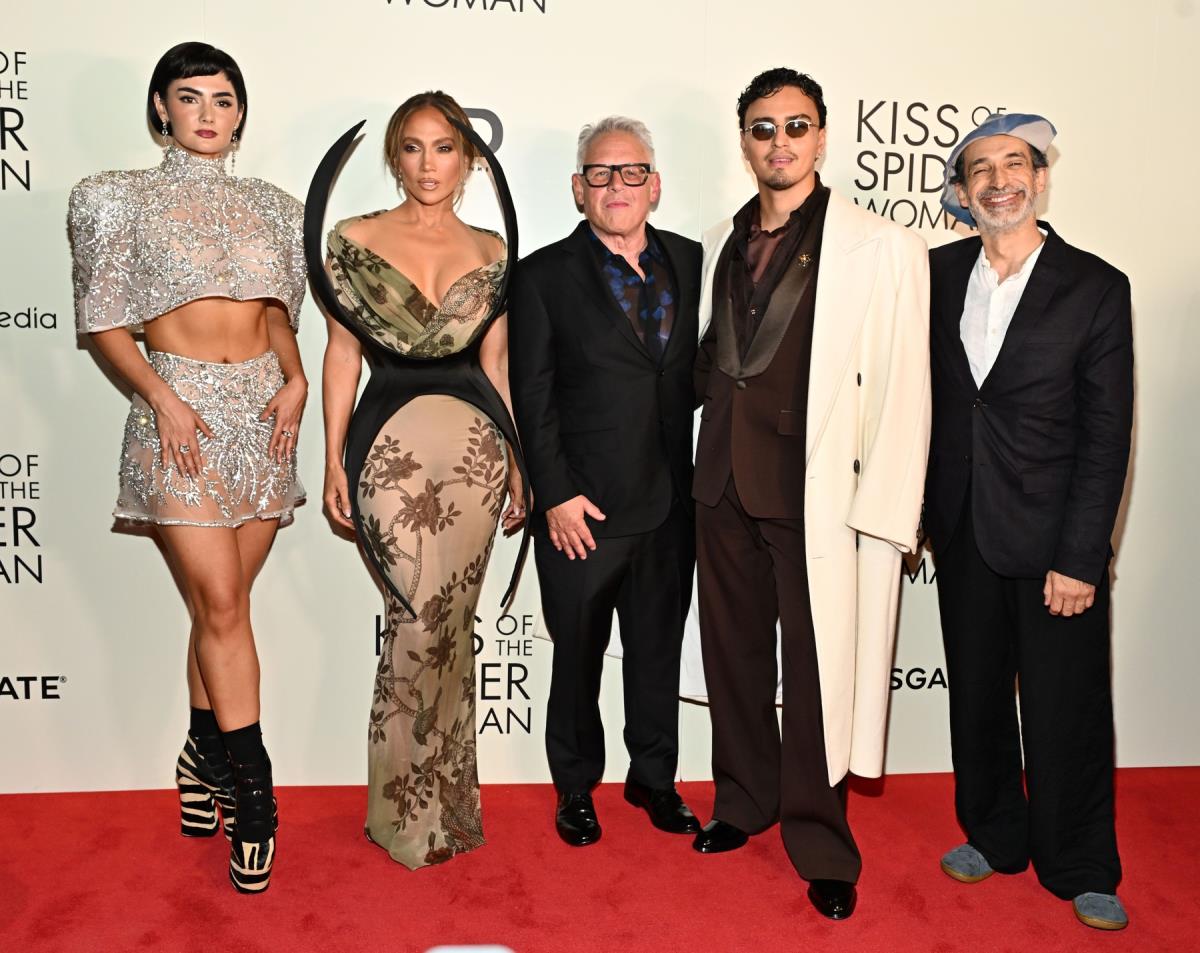 Dženifer Lopez na promociji predstave Kiss of the Spider Woman