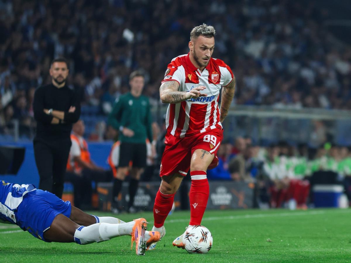 Marko Arnautović na utakmici protiv Porta