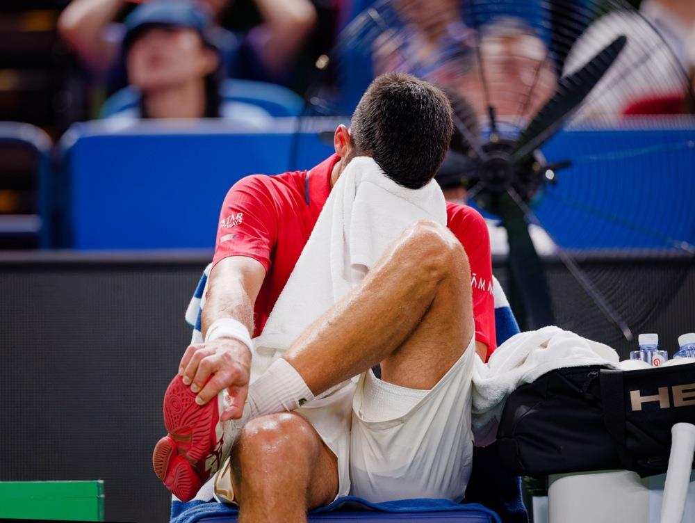 Povreda Đokovića protiv Munara