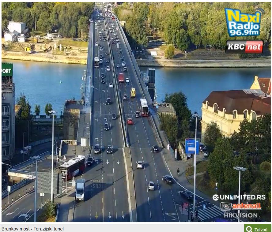 Saobraćaj u Beogradu 8. oktobar