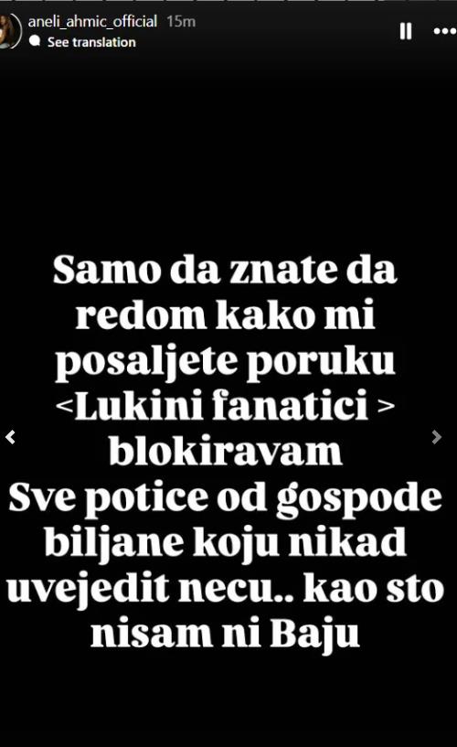 Aneli Ahmić odgovorila hejterima