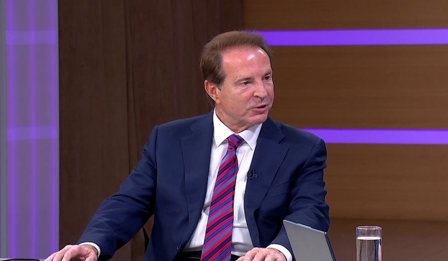 Bogoljub Karić u studiju Kurir televizije