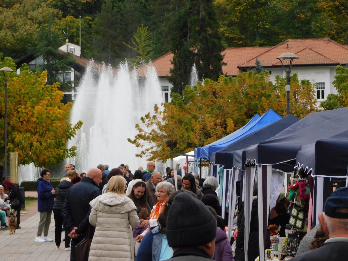 BANJA KOVILJAČA - Etno-bazar u banjskom parku.jpg