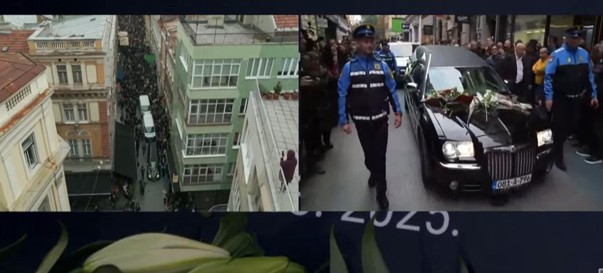 Halid Bešlić povorka