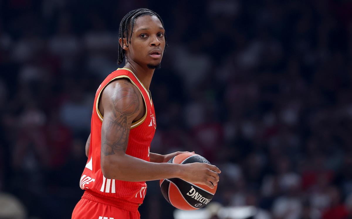 Tajson Karter u dresu Crvene zvezde