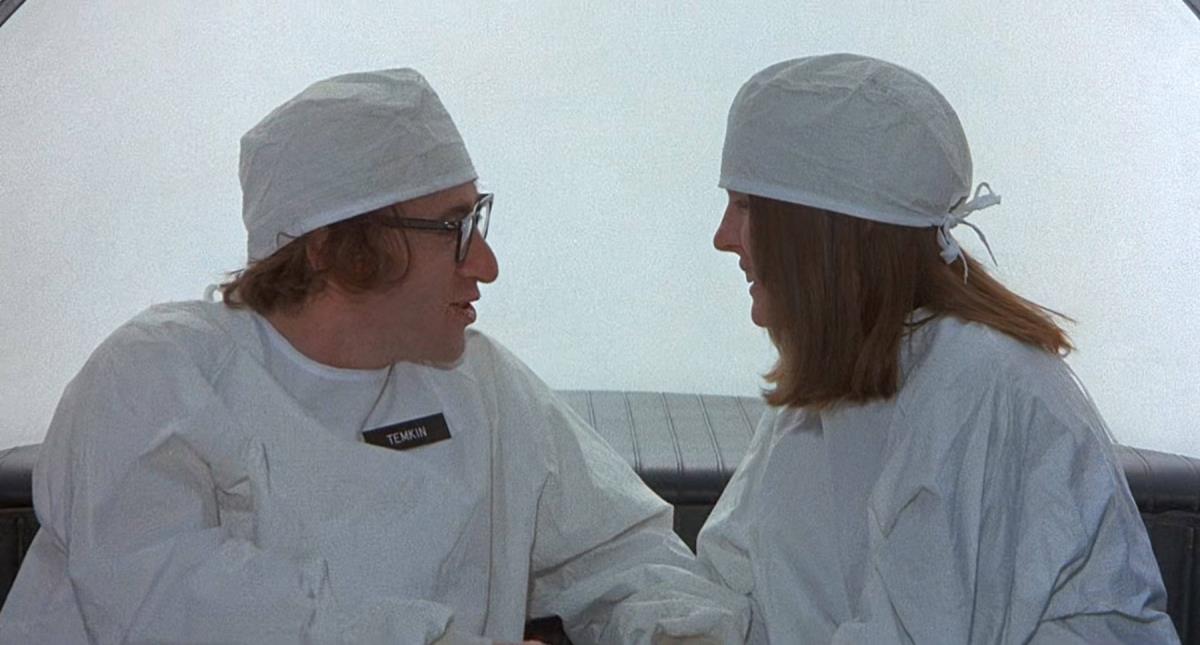 Vudi Alen i Dajana Kiton u filmu Sleepers