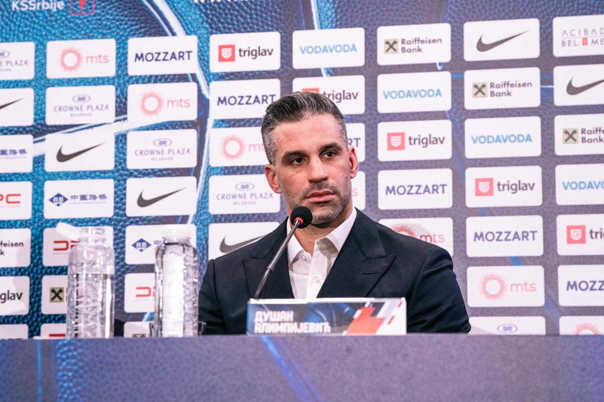 Dušan Alimpijević selektor srpske košarkaške reprezentacije