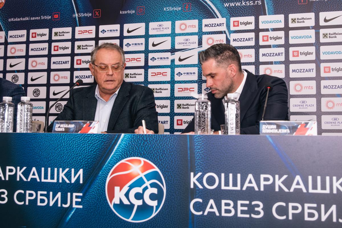 Nebojša Čović i Dušan Alimpijević prilikom promocije u KSS