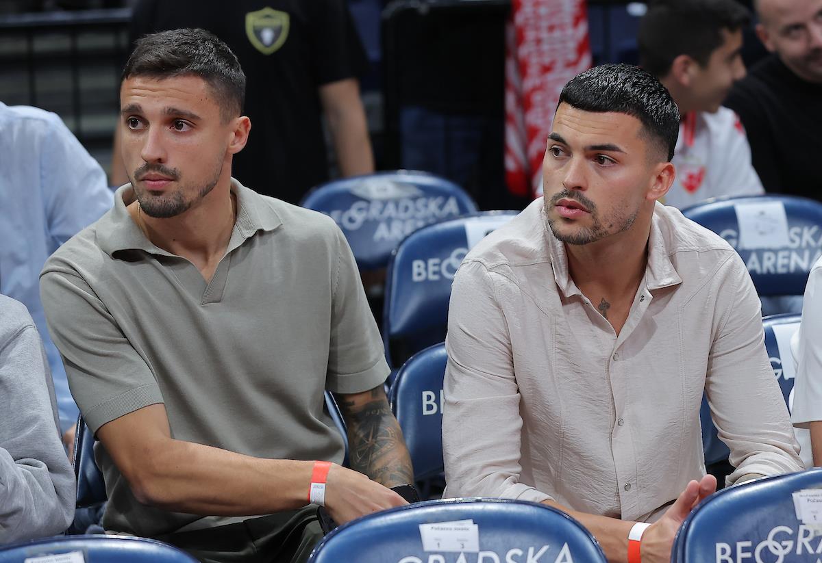 Nemanja Radonjić na utakmici KKCZ