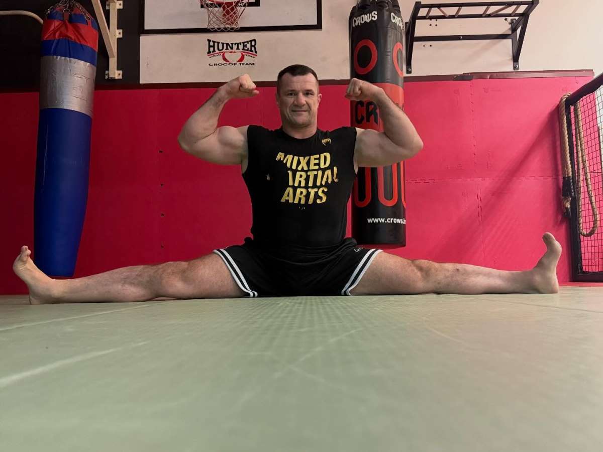 Mirko Filipović vežba