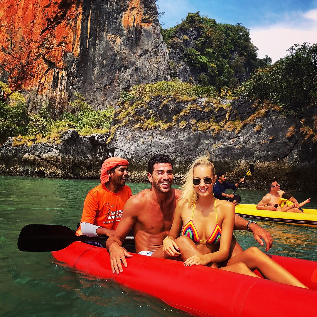 Gracijano Pele i Viktorija Varga na letovanju